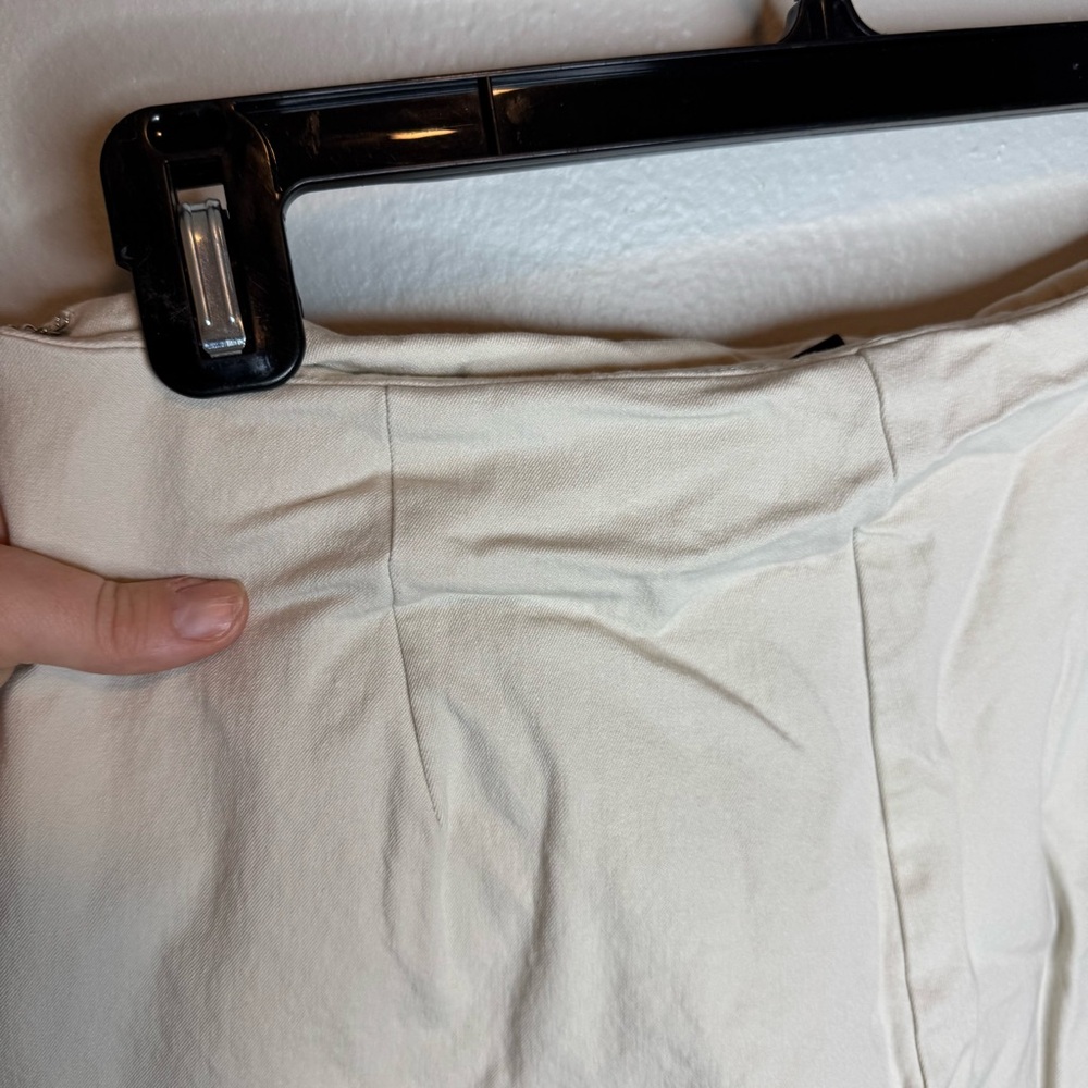 Boston Proper Ivory White Skort Skirt Shorts - Picture 8 of 10